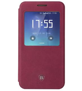 

Чехол Baseus Terse Leather Case для Samsung Galaxy S7 Edge Claret Red