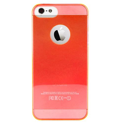 

Чехол для iPhone 5/5S PURO Crystal Cover красный