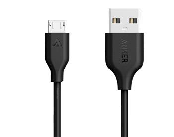 

MicroUSB кабель Anker A8132H12 0,9 метра Black