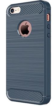 

Чехол противоударный для iPhone 5/5S/SE темно-синий