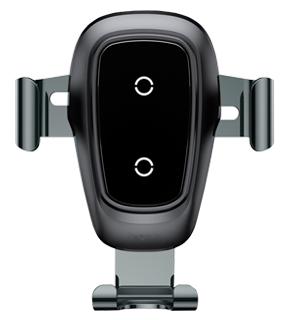 

Автодержатель Baseus Metal Wireless Charger Gravity Car Mount Black