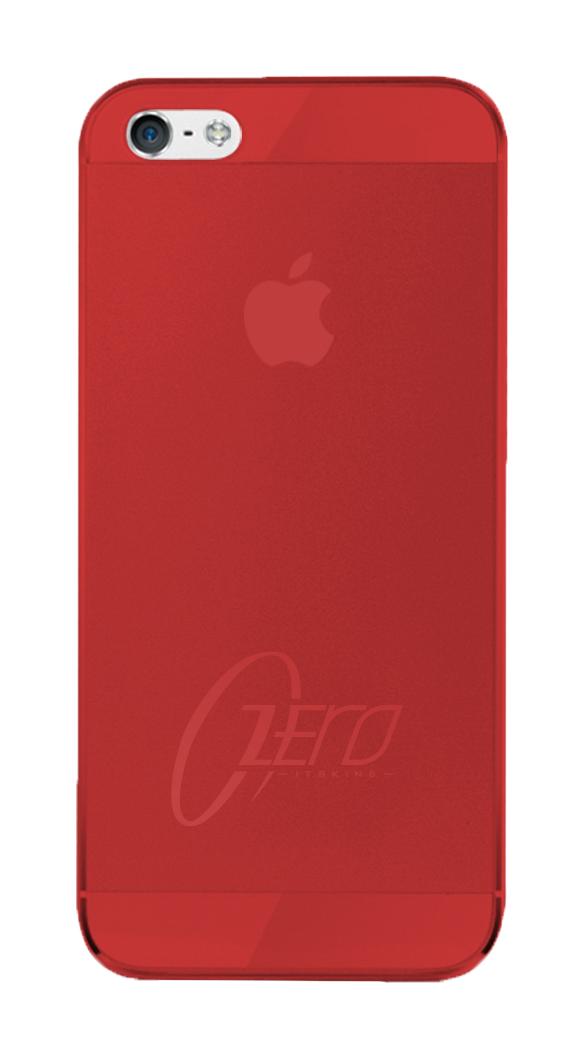 

Накладка силиконовая для iPhone 5/5S Itskins Zero.3 красный