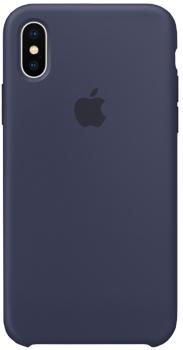 

Чехол для iPhone X Silicone Case Blue (MQT32)