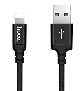 

Кабель Lightning Hoco X14 Black