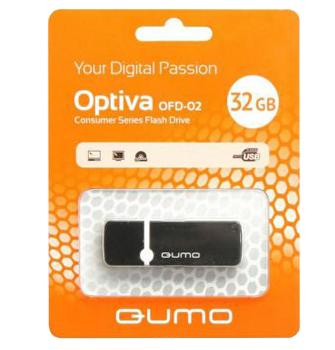 

USB-накопитель Qumo Optiva 02 USB 2.0 32GB 32 Gb