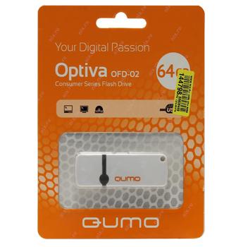 

USB-накопитель Qumo Optiva 02 USB 2.0 64GB 64 Gb