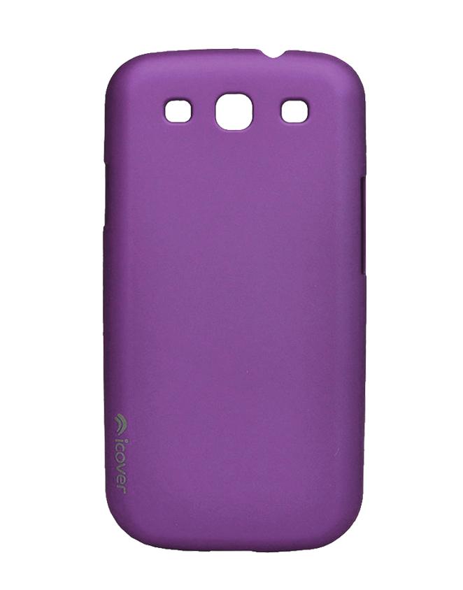 

Чехол для Galaxy S III iCover Rubber purple
