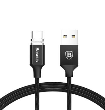 

Кабель Baseus to Type-C New insnap series magnetic Cable 1M Black