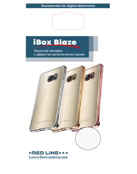 

Накладка силиконовая для Huawei Honor 8 Lite Ibox Blaze черная рамка