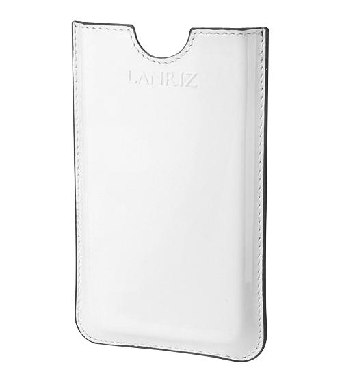 

Чехол для Sony Xperia U Lanriz Colour box кожаный белый лак-черный