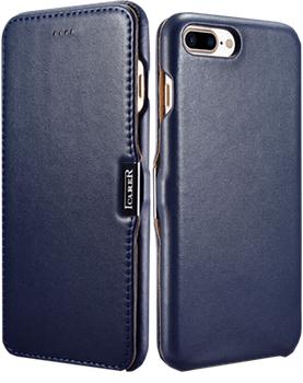 

Чехол для iphone 7/8 Plus iCarer RIP7003 luxury Series Side-Open Синий