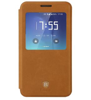 

Чехол Baseus Terse Leather Case для Samsung Galaxy S7 Edge Highland brown