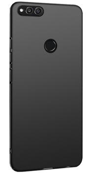 

Чехол для Huawei Honor 7X силиконовый матовый черный