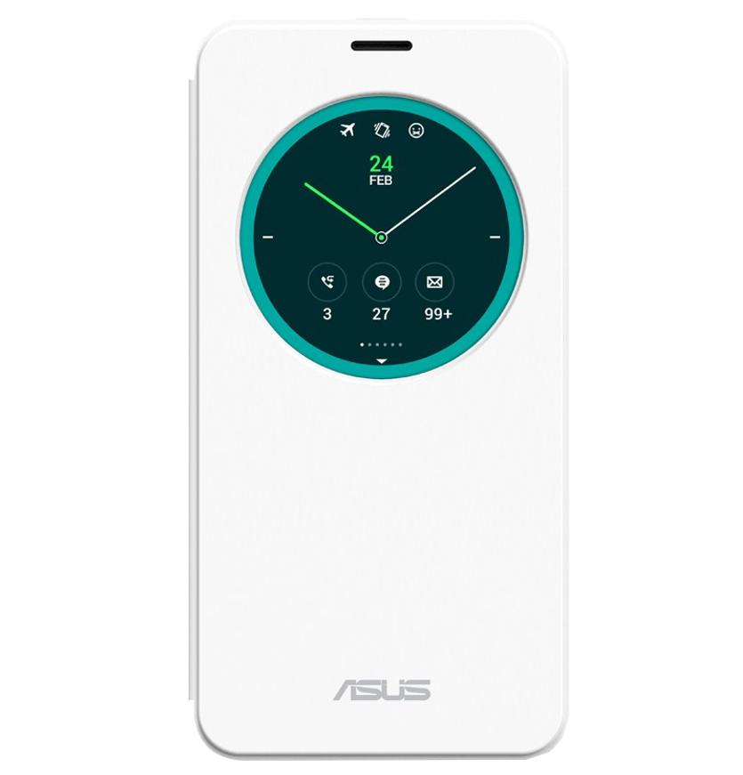 

Чехол для Asus Zenfone 2 ZE550ML View Flip Cover белый