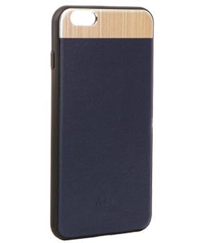 

Чехол для iPhone 6 Plus/6s Plus Dotfes G03 Aluminium Alloy Nappa leather blue