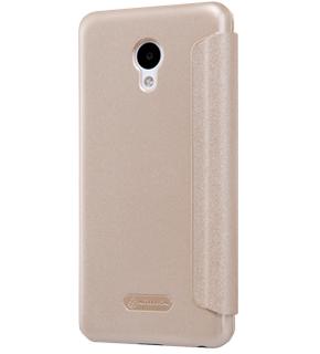 

Чехол Nillkin для Meizu M5 FlipCover gold