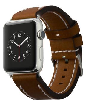 

Ремешок для Apple Watch 42mm Cozistyle Leather Band Dark Brown