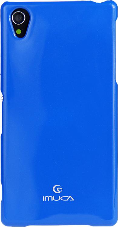 

Чехол для Sony Xperia E1 IMUCA силиконовый + пленка и стилус, синий