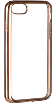 

Накладка силиконовая для Iphone 7 Plus Ibox Blaze золотистая рамка