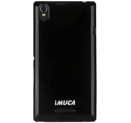 

Чехол для Sony Xperia T3 IMUCA силиконовый + пленка + стилус, черный