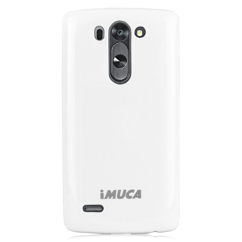 

Чехол для LG Optimus G3 Mini IMUCA силиконовый + стилус, белый
