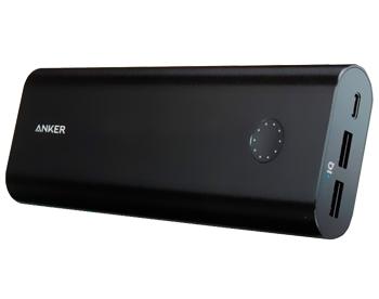 

Внешний аккумулятор универсальный Anker PowerCore USB-C 20100 (A1371H12) mAh Black