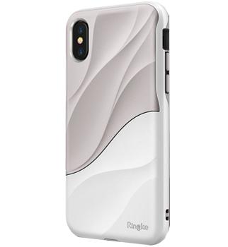 

Чехол для iphone X Ringke Wave Gray White