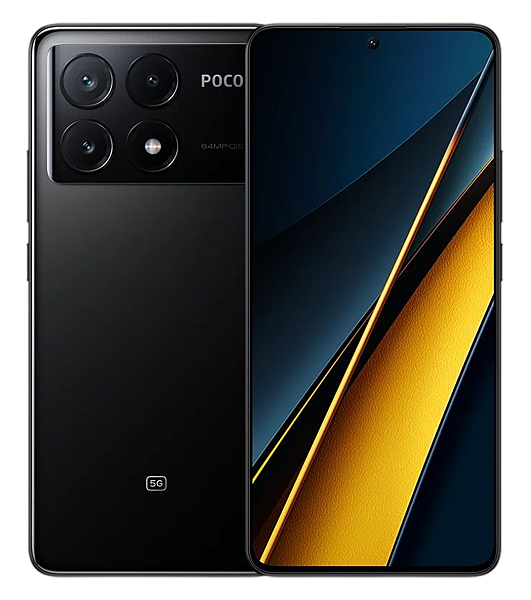 Xiaomi Poco X6 Pro 5G 12/512GB Black (Черный) (Global) Dual nano Sim