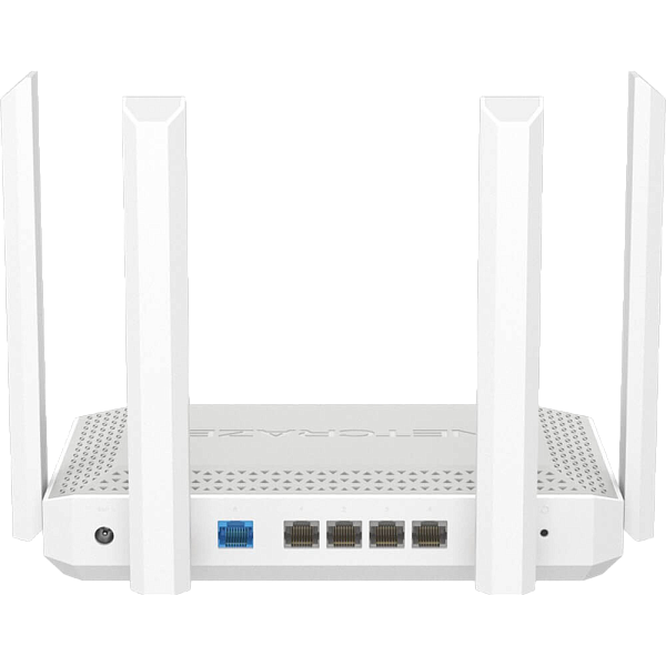 Wi-Fi Роутер KEENETIC Netcraze Hopper 4G+ (NC-2312), 10/100/1000BASE-TX/4G cat.6, White
