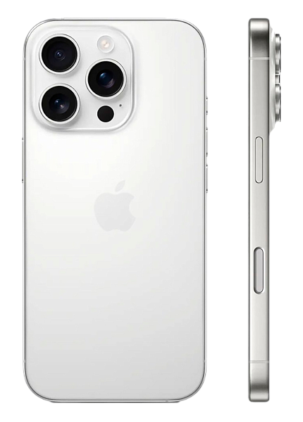 Apple iPhone 16 Pro Max 1ТБ White Titanium (Белый титан) 2Sim