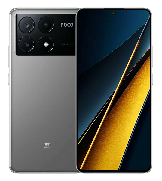 Xiaomi Poco X6 Pro 5G 12/512GB Grey (Серый) (Global) Dual nano Sim