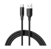 Кабель Aksberry X154 USB to Type-C 3A., 1.5m (черный)