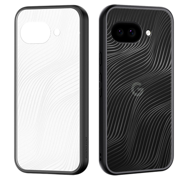 Чехол для Google Pixel 9a Dux Ducis серия Aimo Series Case, прозрачный с черными рамками