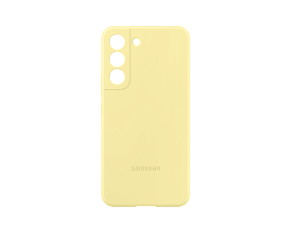 Чехол для Samsung Galaxy S22+ Silicone Cover Yellow