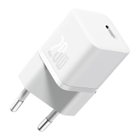 Зарядное устройство Baseus GaN5 Fast Charger(mini) 1C 20W EU белый