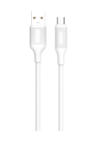 Кабель Aksberry X153 USB to MicroUSB 2.4A белый