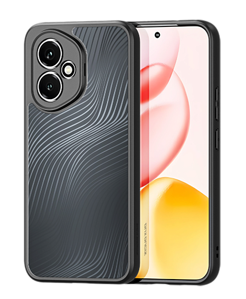 Чехол для Honor 400 с мягкими рамками Dux Ducis серия Aimo Series Case, черный