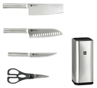 Набор ножей Xiaomi HuoHou Stainless steel kitchen Knife set (HU0095)