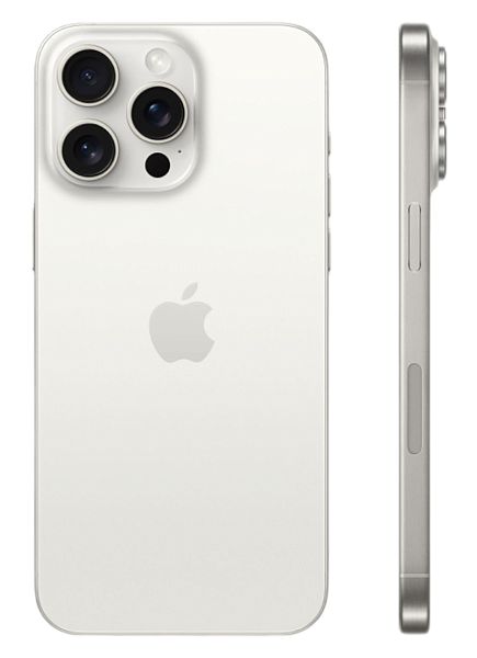 Apple iPhone 15 Pro Max 256ГБ White Titanium (Белый титан)  2sim CN