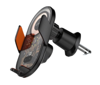 Авто-держатель с беспроводной зарядкой LDNIO MA30 Wireless Car Charger Phone Holder (на воздуховод) 