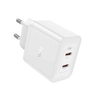 Сетевое зарядное устройство Hoco N35 Streamer PD45W White