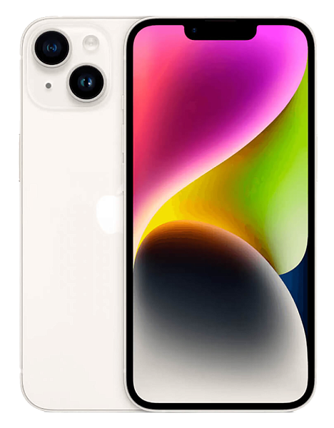 Apple iPhone 14 128ГБ Starlight (Сияющая звезда)  Sim+eSim