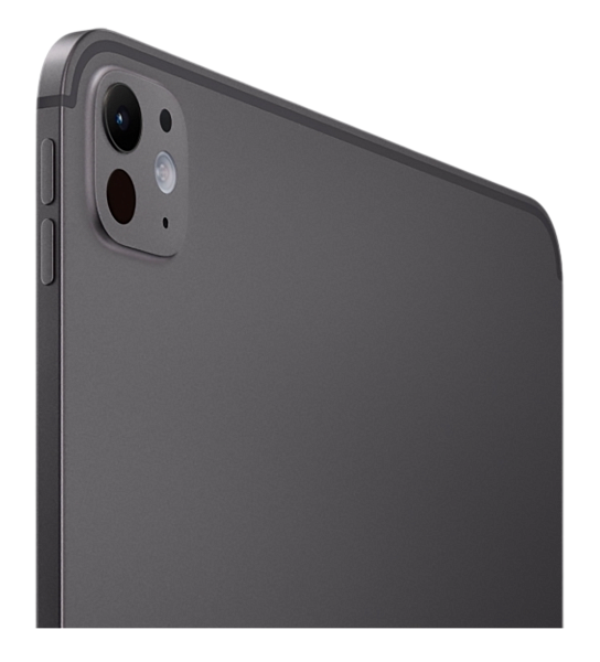 Apple iPad Pro 13 (2024) M4 512Gb Wi-Fi Space Black стандартное стекло