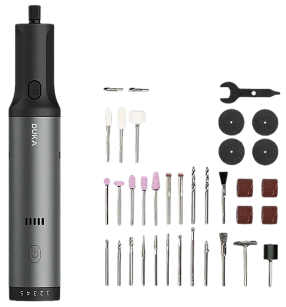 Портативный гравер Xiaomi ATuMan Duka EP2 EU, Black