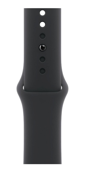 Apple Watch Series 11 GPS 46mm Aluminium Case with Space Grey/Black Sport Band M/L (MEV44)