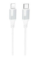 Кабель Borofone BX101 Creator Type-C to Lightning, PD 27W, 1 м белый