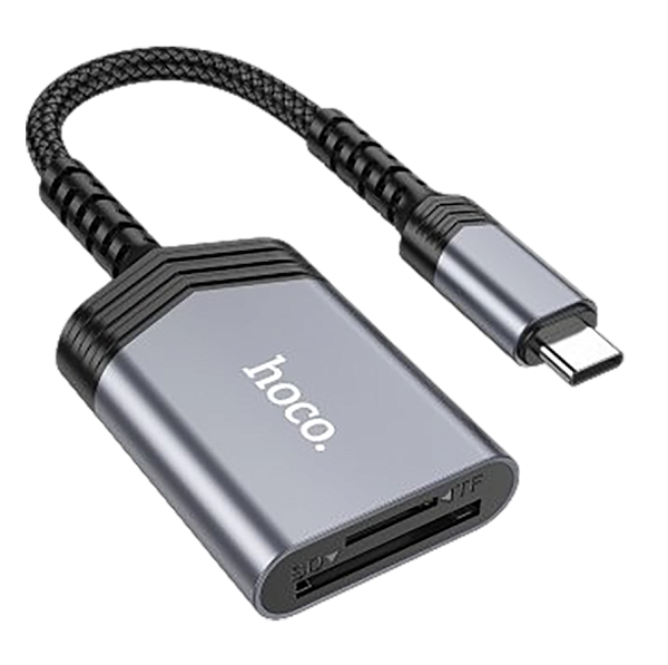 Картридер Hoco UA25 OTG 2 в 1TypeC