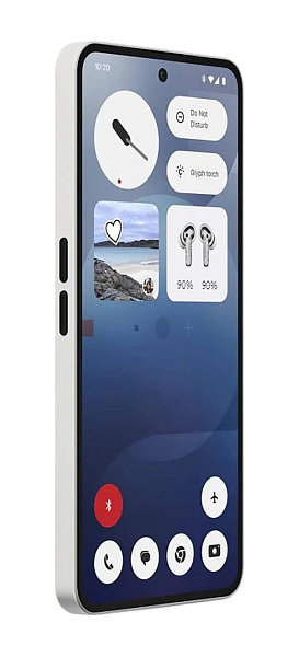 Nothing Phone (3a) 12/256Gb White (Белый) (Global) 2Sim