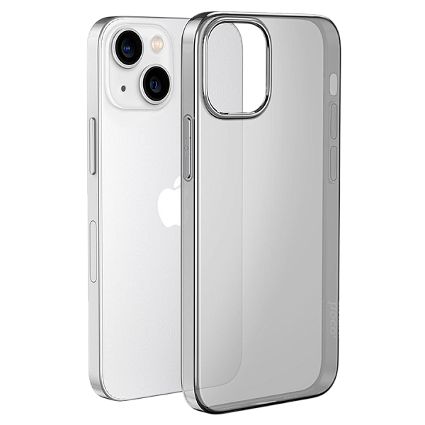 Чехол силиконовый для iPhone 17 Pro, HOCO Light series TPU, прозрачный