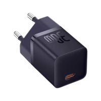 Зарядное устройство Baseus GaN5 Fast Charger (mini) 1C 30W EU фиолетовый Зарядное устройство Baseus GaN5 Fast Charger (mini) 1C 30W EU фиолетовый